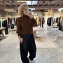 MEW jola knit rollneck pullover bison