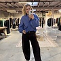 MEW ilse balloon sleeve shirt blue