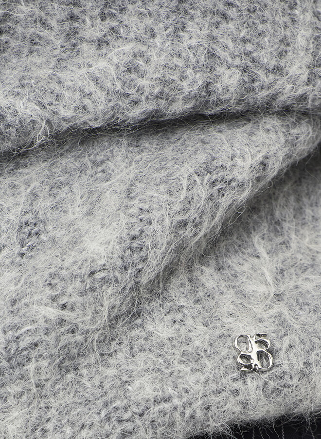 Dante6 emyla zip sweater grey