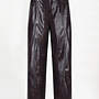 Dante6 scene faux leather pants plum