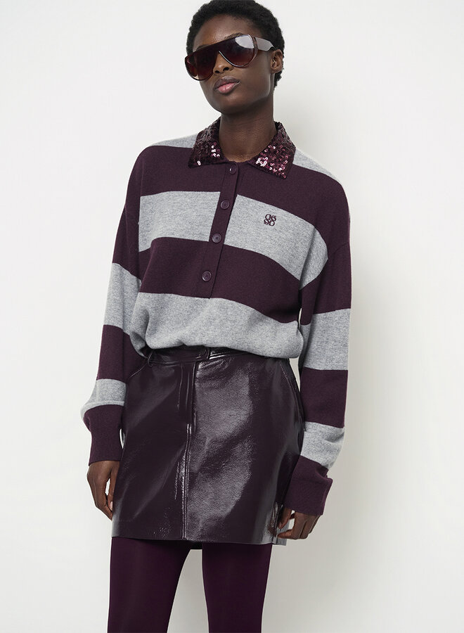 Dante6 brayden stripe sweater multicolour