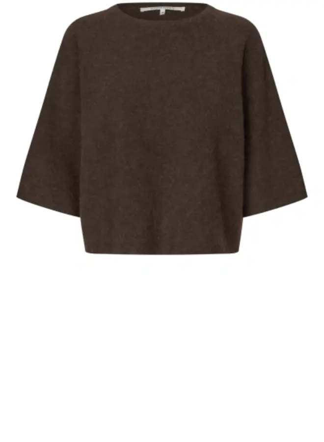 Second Female gabby wrap knit demitasse