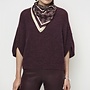 Dante6 mahani cape sweater plum