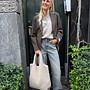 Circle louis blazer cafe noir