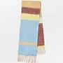 Becksöndergaard stripe bartletta scarf azure blue