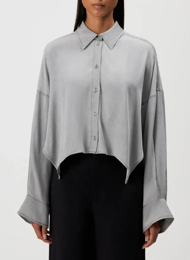 Drykorn oshia blouse grey