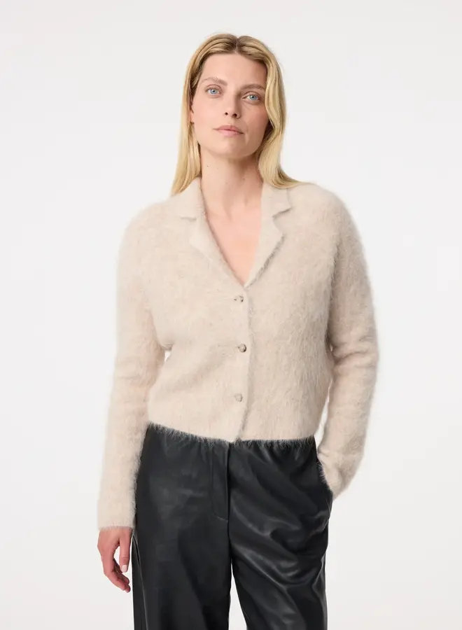 Knit-ted niki cardigan creme