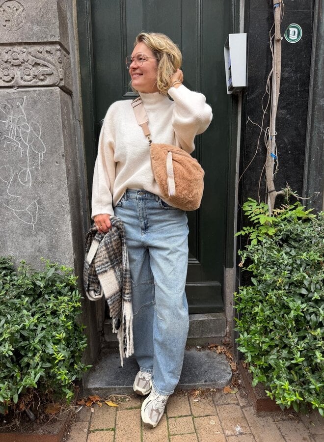 Knit-ted cechi pullover off white