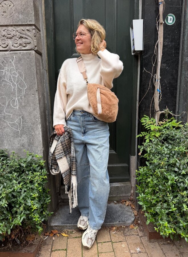 Knit-ted cechi pullover off white