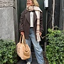 By Bar scott melange coat brown