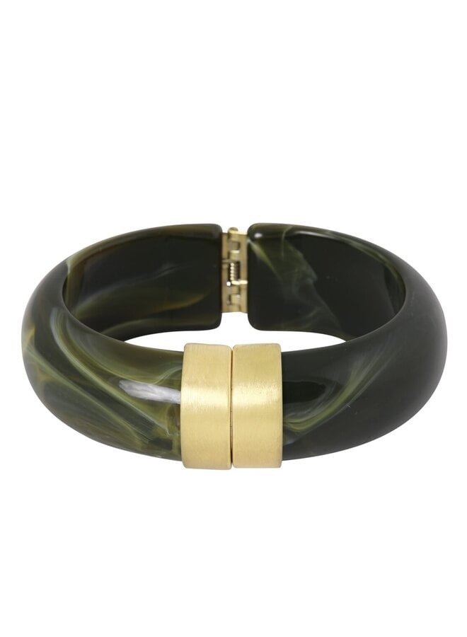 Ellen beekmans bumper bangle groen melee
