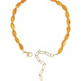 Ellen Beekmans schelpen armband oranje