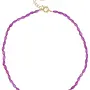 Ellen Beekmans schelpen ketting paars