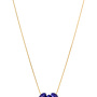 Ellen Beekmans ketting met porcelain blue