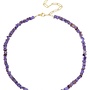 Ellen Beekmans gemstone ketting paars