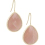 Ellen beekmans oorbellen met gemstone blush
