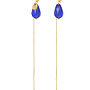 Ellen beekmans facet drops oorbellen cobalt