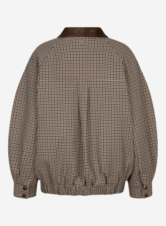 ibana justa jacket burnt amber