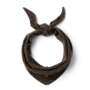 SF maria narrow cashmere scarf chocolate chip