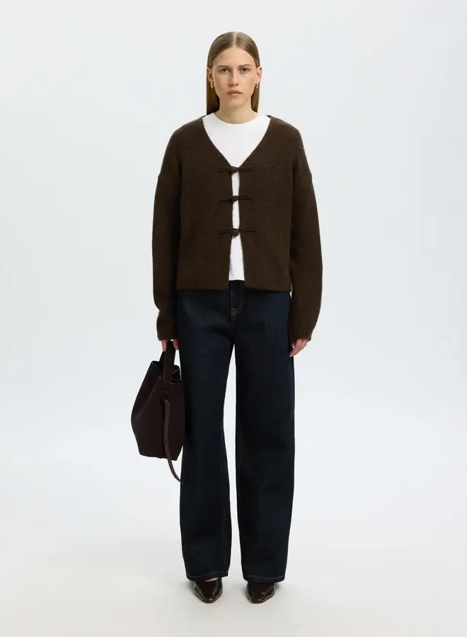 SF lulu duffle cardigan delicioso