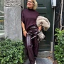 Dante6 mahani cape sweater plum