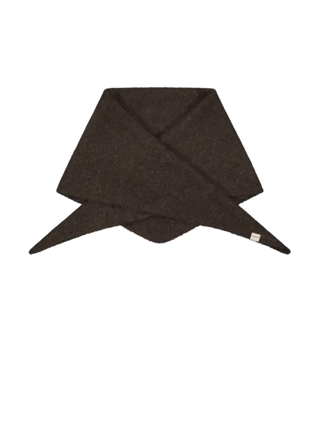 Barts fhearna scarf dark brown