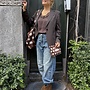 By Bar mikkel blazer dark brown
