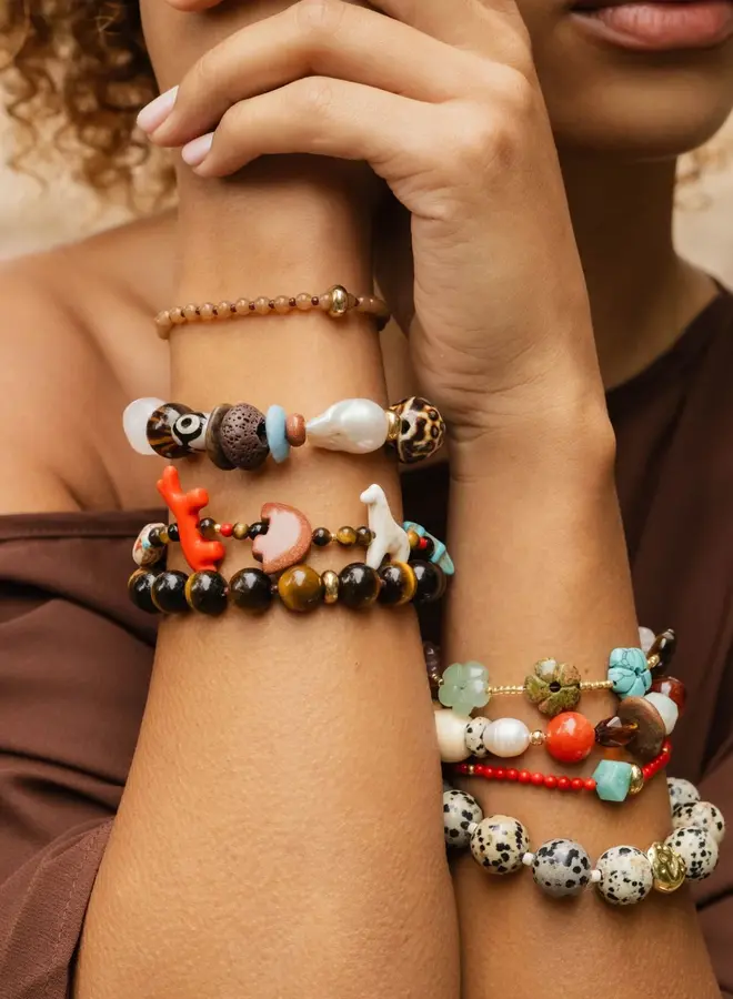Le Veer savanna story bracelet