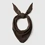 SF lulu brushed wool blend scarf noos delicioso