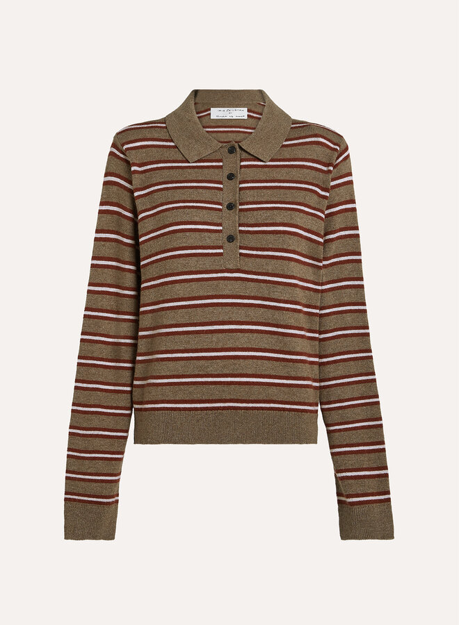Circle kae knit raw umber