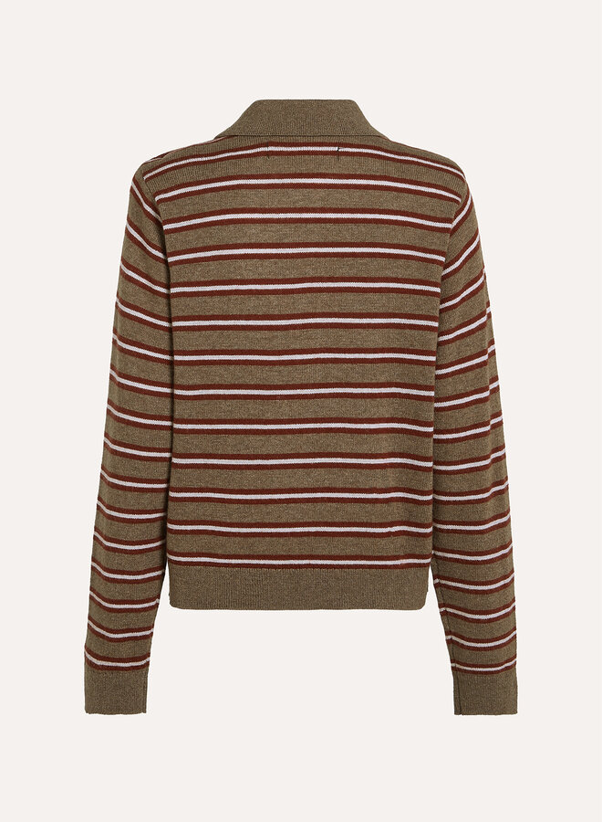 Circle kae knit raw umber
