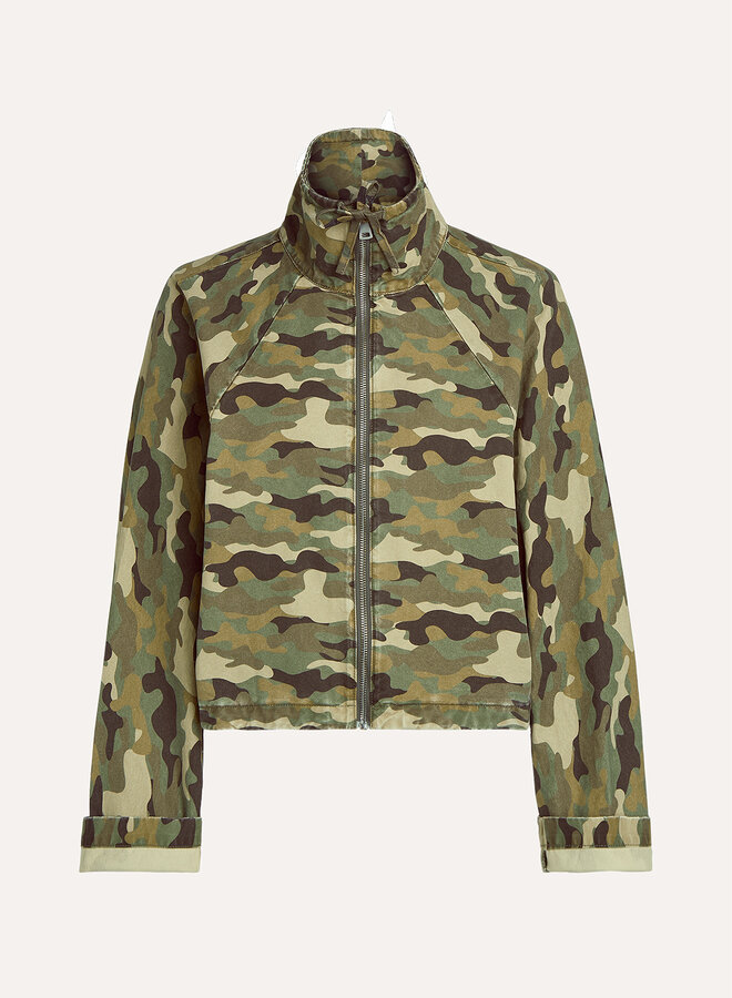 Circle demi jacket camo