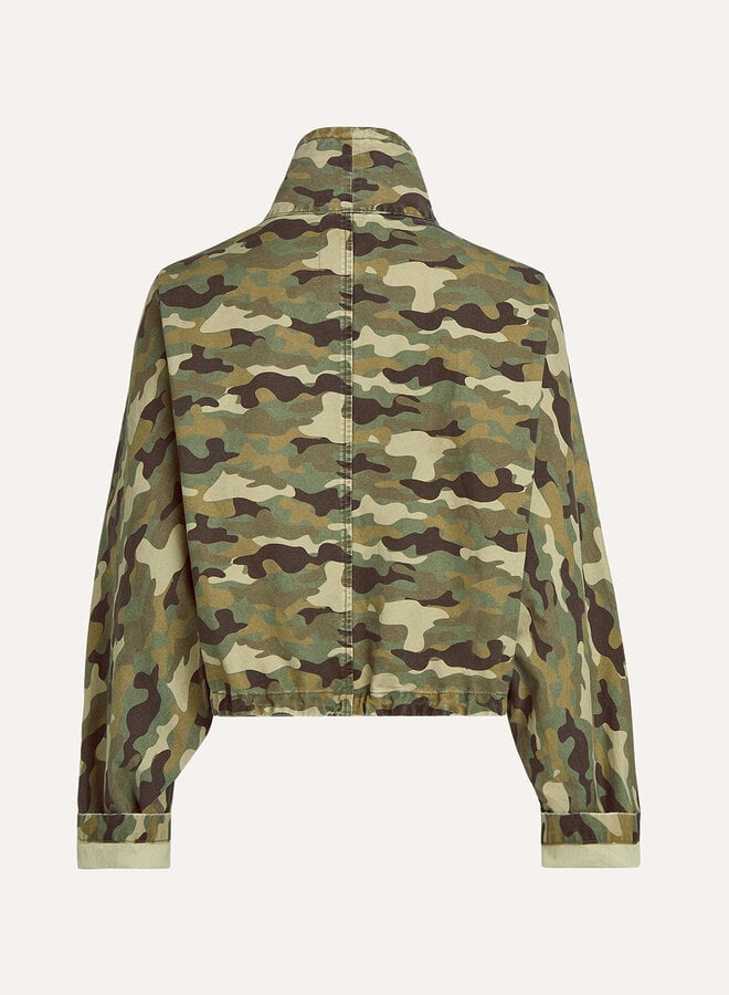 Circle demi jacket camo