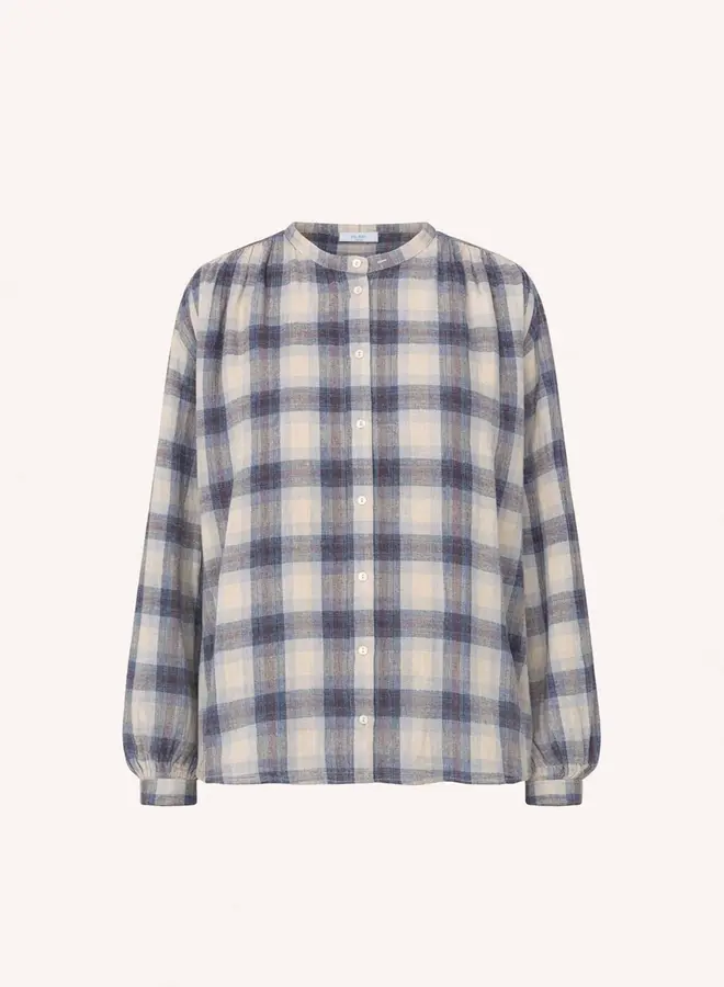 By Bar nyka tokyo check blouse