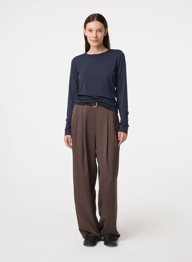 Knit-ted zoe top night blue