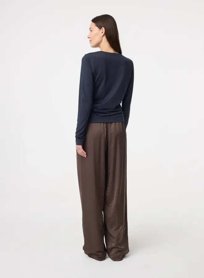 Knit-ted zoe top night blue