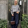 By Bar nyka tokyo check blouse