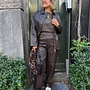 Circle saige pants espresso