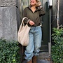 Circle inger jacket raw umber