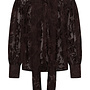 MEW enya blouse chocolate plum