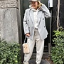 10DAYS proud blazer light grey