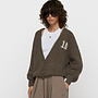 10days hairy knit cardigan portobello