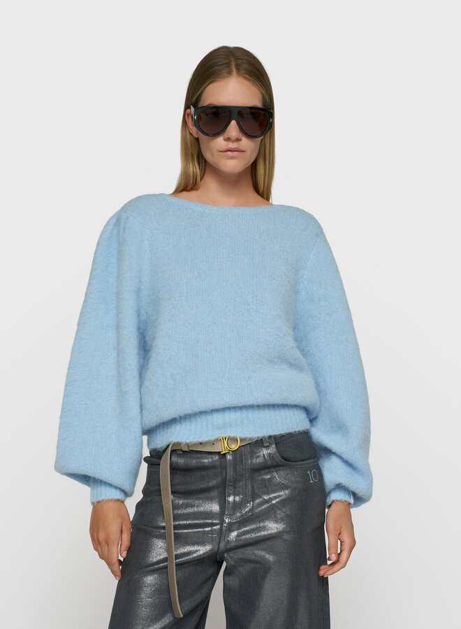 10days knit sweater angel blue