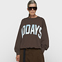 10days baseball sweater light shitake