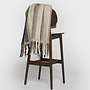 10DAYS wool blend plaid brown grey