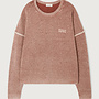 American Vintage dam18 trui noisette