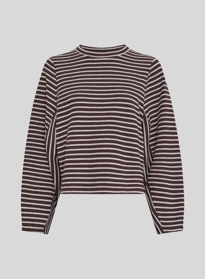 Moss sofia sweatshirt stripe molé