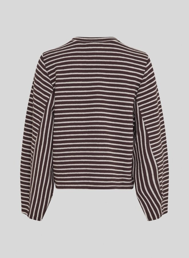 Moss sofia sweatshirt stripe molé