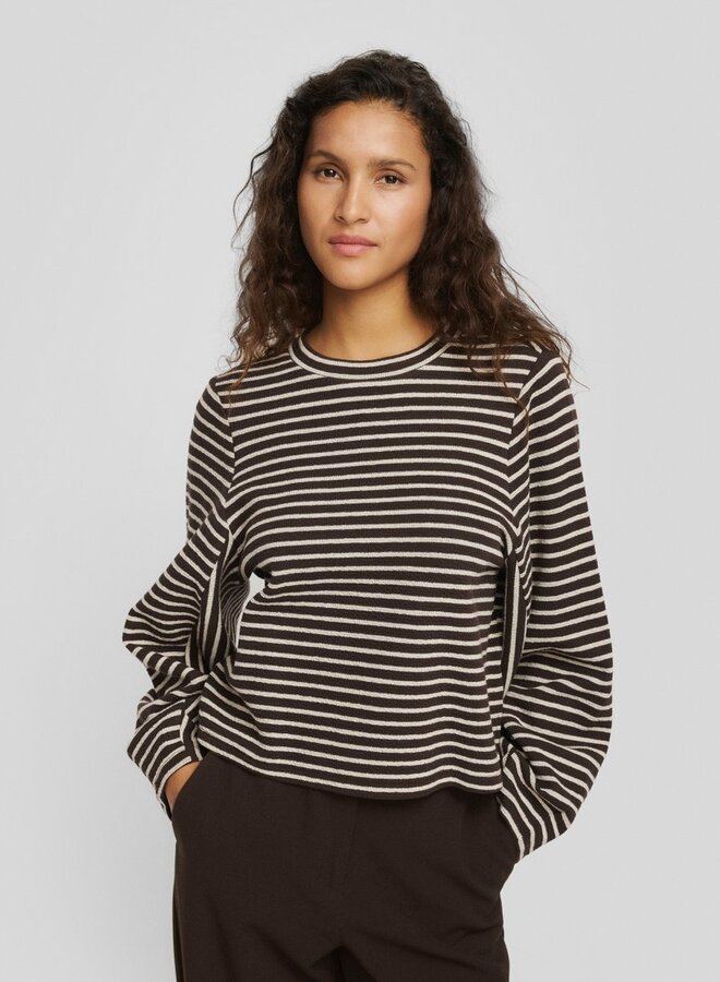 Moss sofia sweatshirt stripe molé