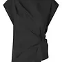 Second Female arkai drape top black
